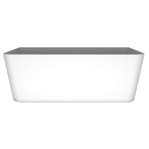 The Smith 1700mm Back To Wall Bath Matte White