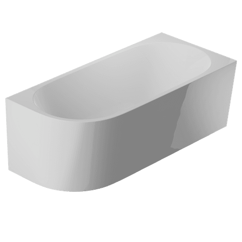 Tondo 1700 Right Corner Back To Wall Bath