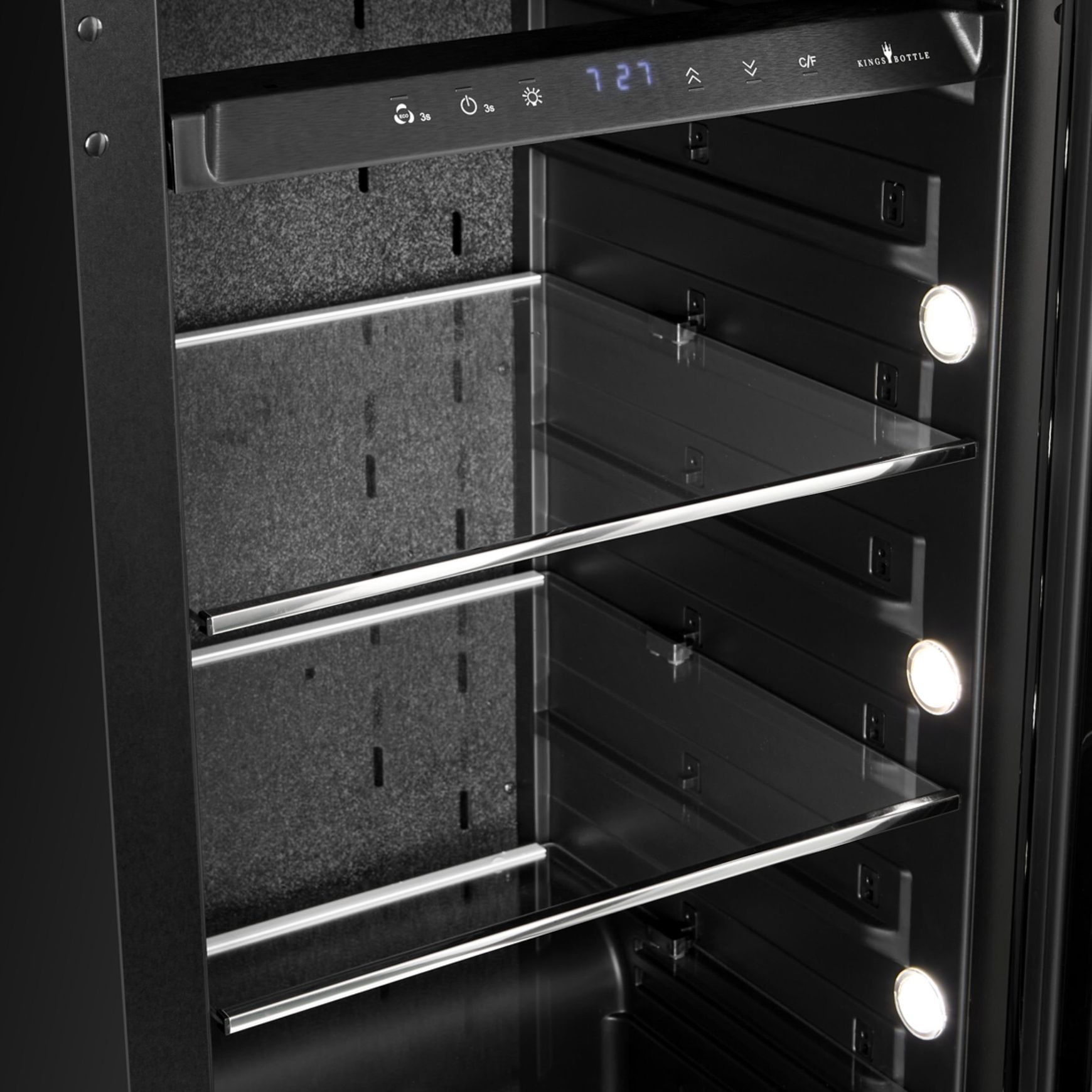 Atelier Fusion - 1775mm High Sleek Wine and Beverage