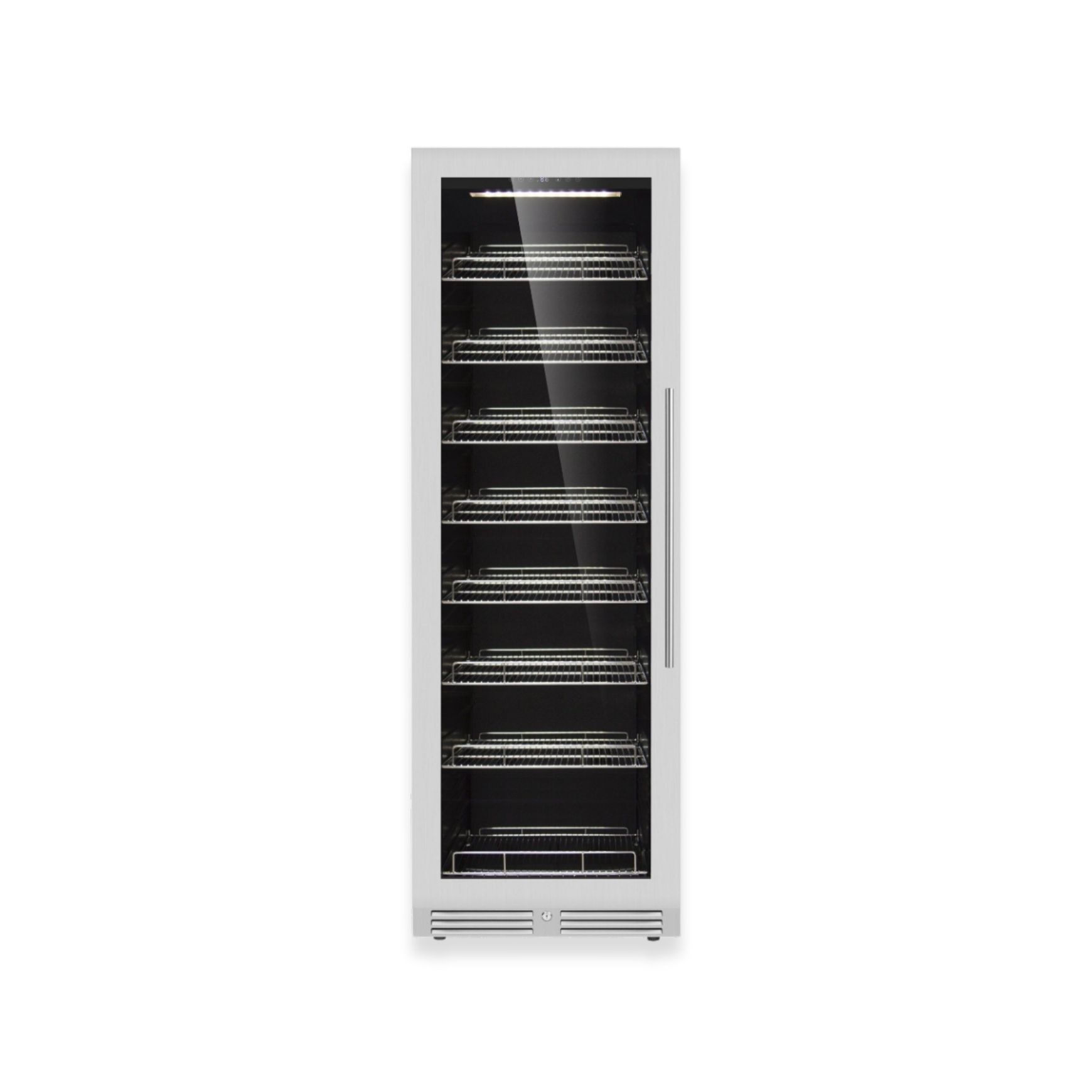 425 Litre Upright Low-E Glass Door Bar Refrigerator
