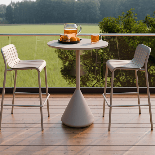 Kora High Bar Table Aluminium - Outdoor