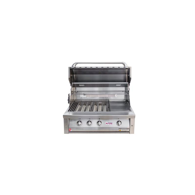 Grandfire Deluxe 36" Gas BBQ Head Unit | For In-Build