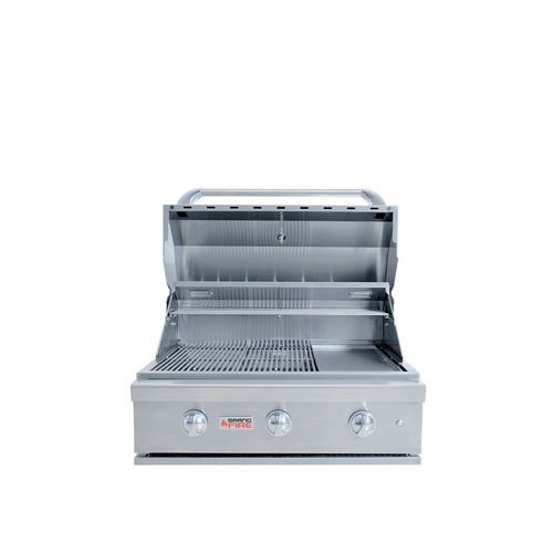 Grandfire Silverline 32" Gas BBQ Head Unit For In-Build