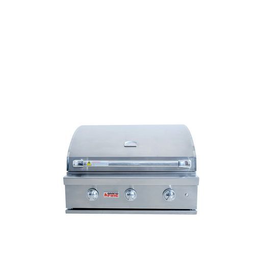 Grandfire Silverline 32" Gas BBQ Head Unit For In-Build