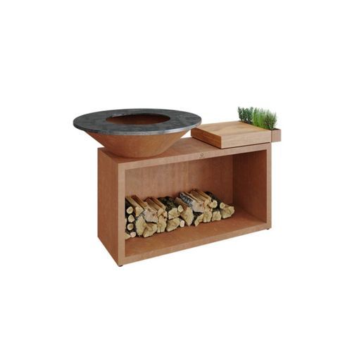 OFYR Island Corten 100 | Outdoor Cooking Unit