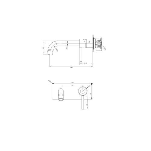 Wall Mixer With Spout BUYG0144-2.BM