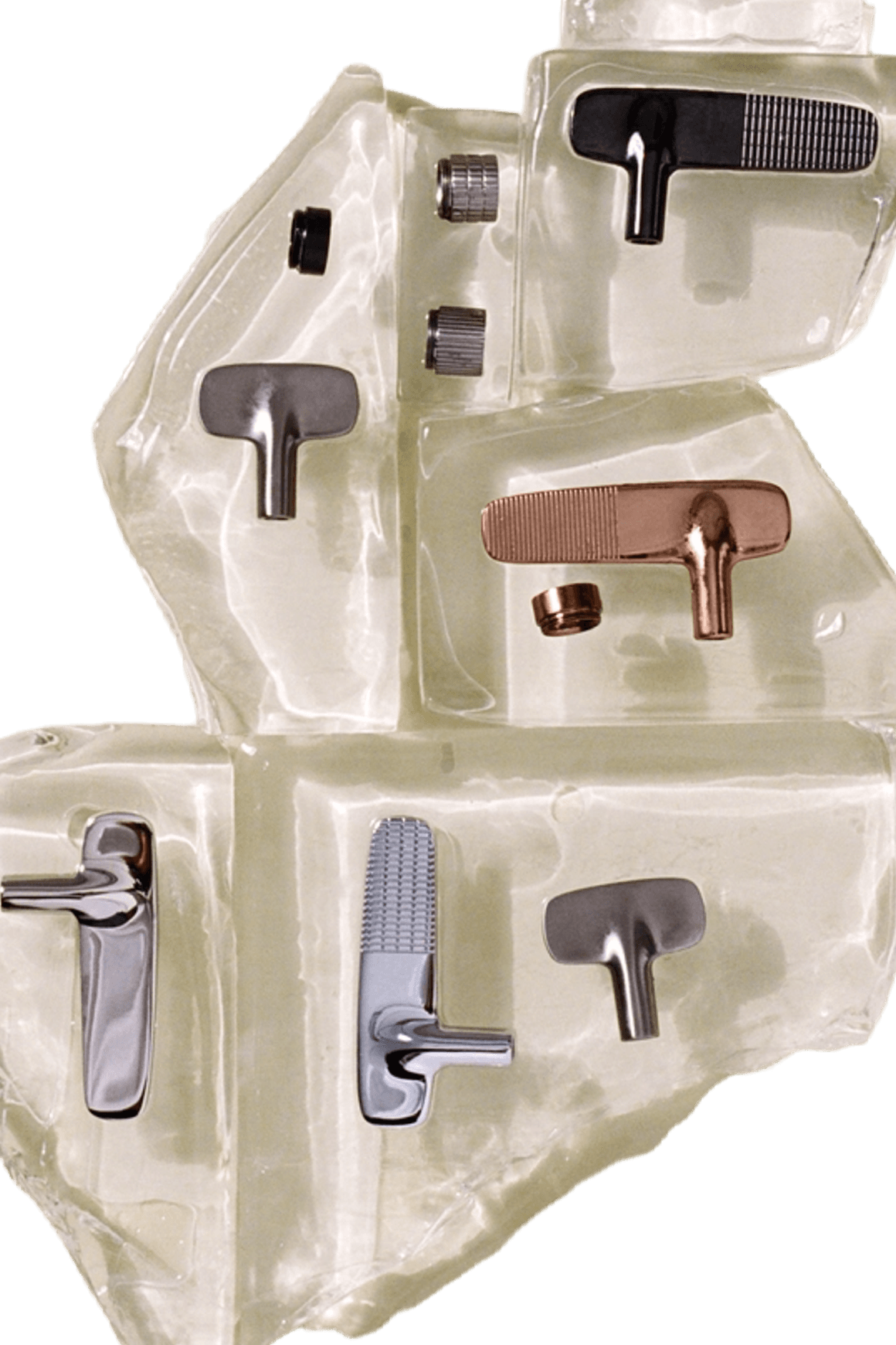 Veloce 3th Wall Mounted Basin Mixer 175mm