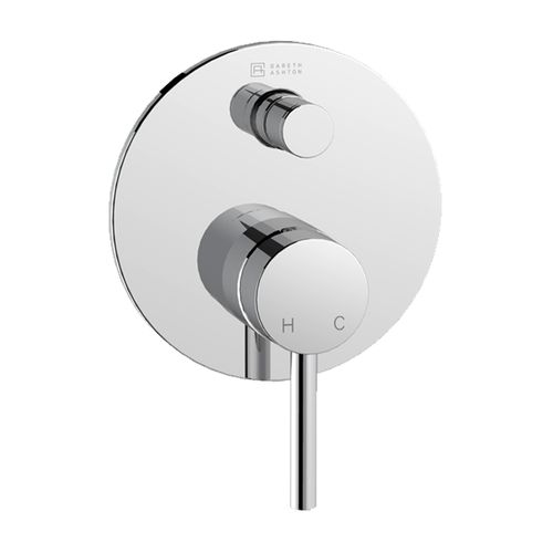 Lucia Complete Shower/Bath Diverter Mixer For 70mm Wall