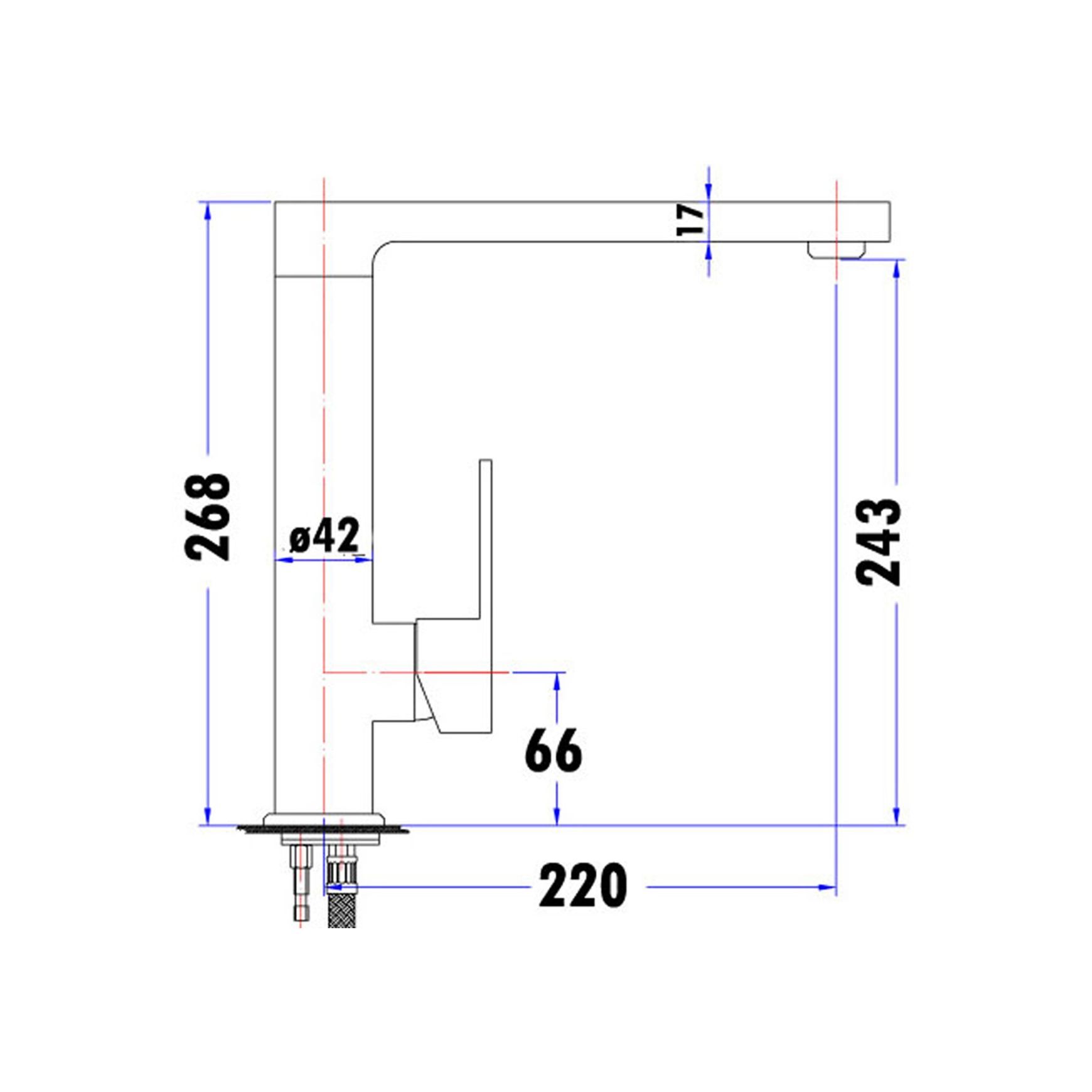 Unika Verona Sink Mixer C