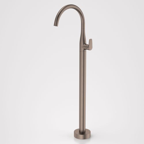Contura II Freestanding Bath Filler | Brushed Bronze