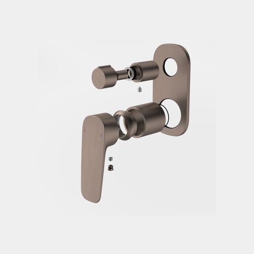 Contura II Bath/Shower Mixer with Diverter - Trim Kit  | Brushed Bronze