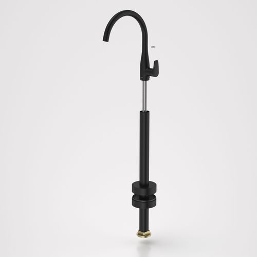 Contura II Freestanding Bath Filler - Trim Kit  | Matte Black