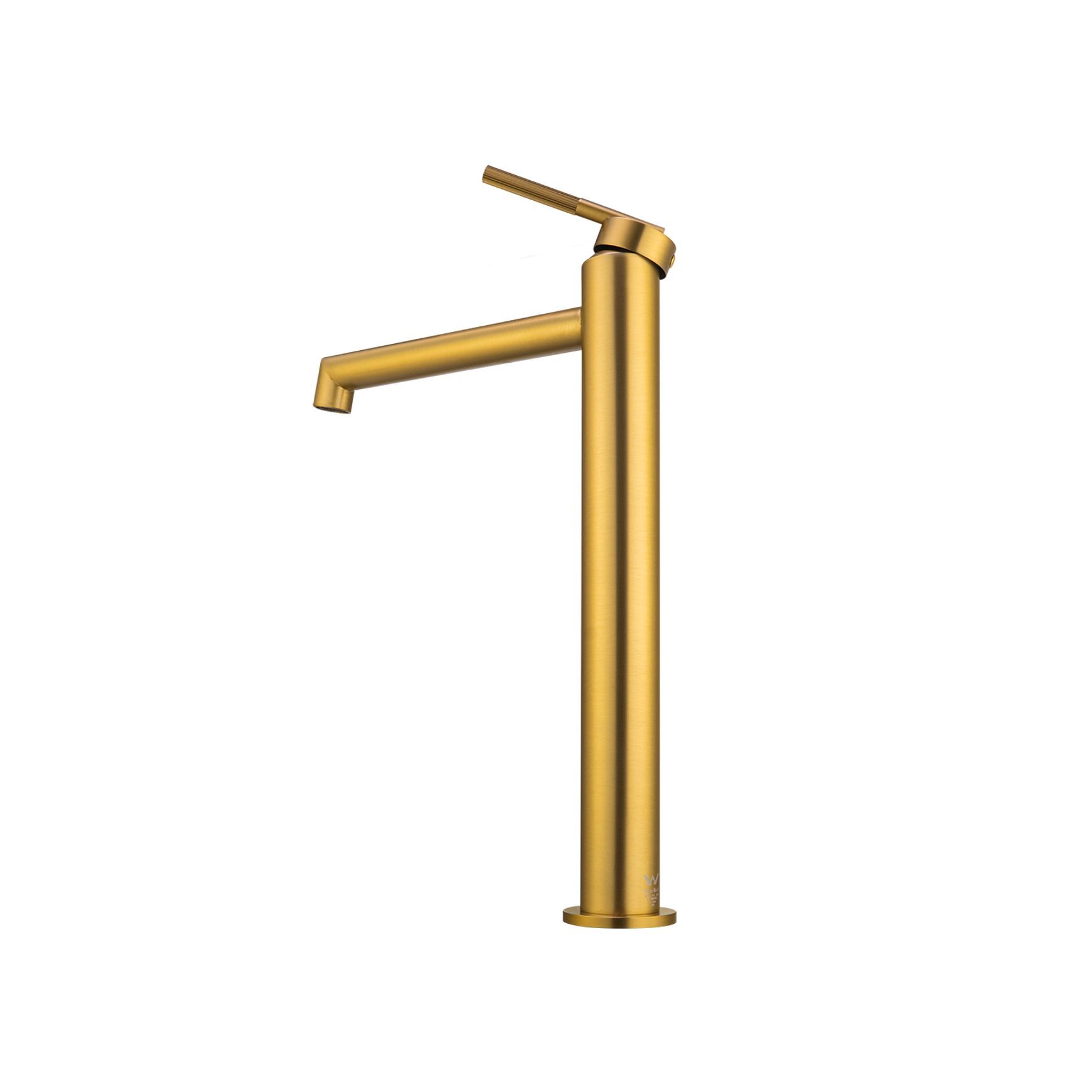 Caddence Tall Basin Mixer Brushed Brass