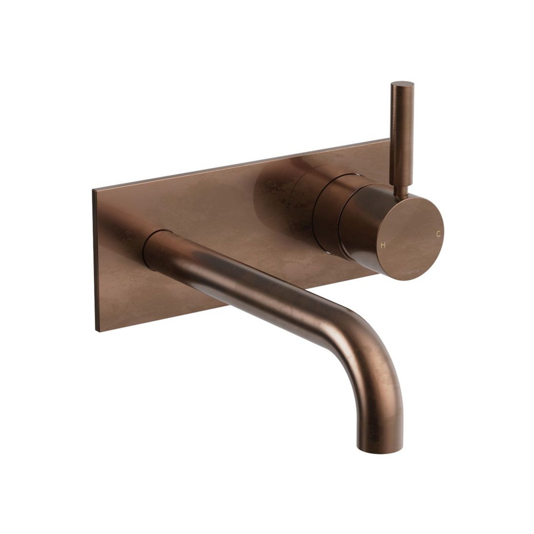 Buddy Pro Wall Mount Mixer With Backplate