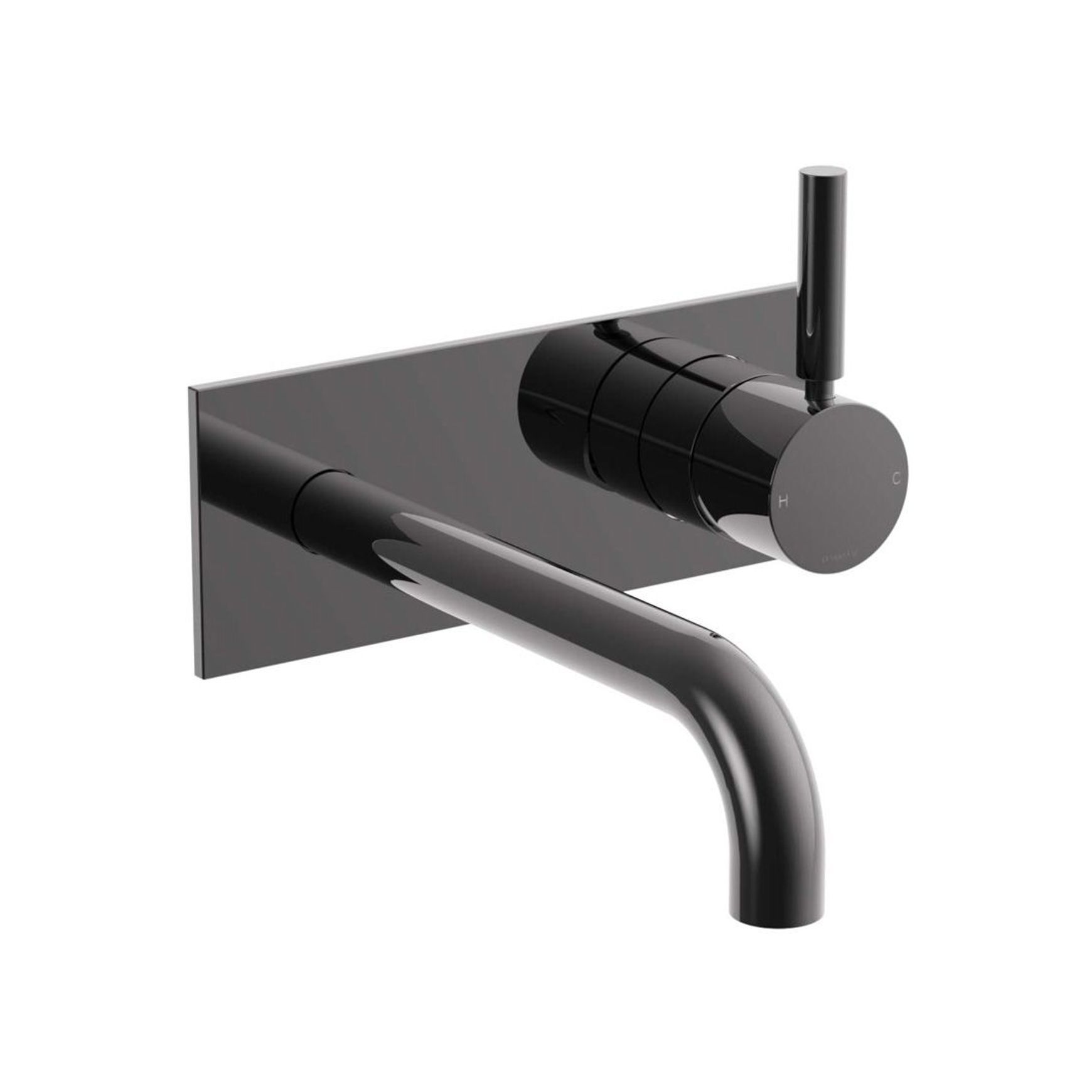 Buddy Pro Wall Mount Mixer With Backplate