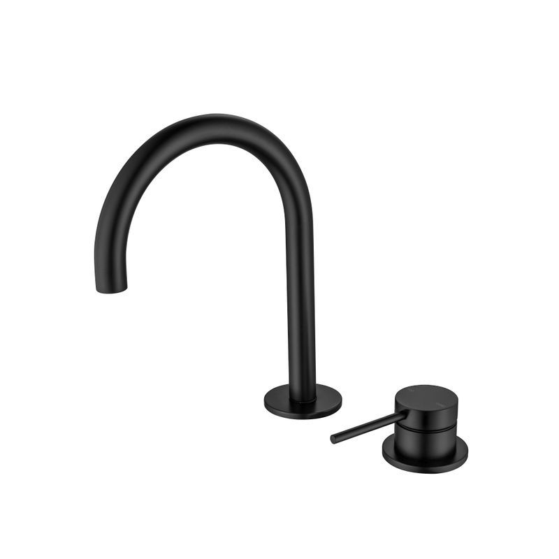 Mica Gooseneck Hob Basin Mixer