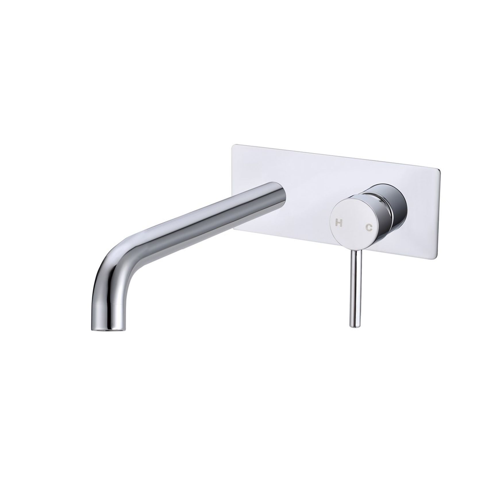 Lucid Pin Spout Mixer Chrome
