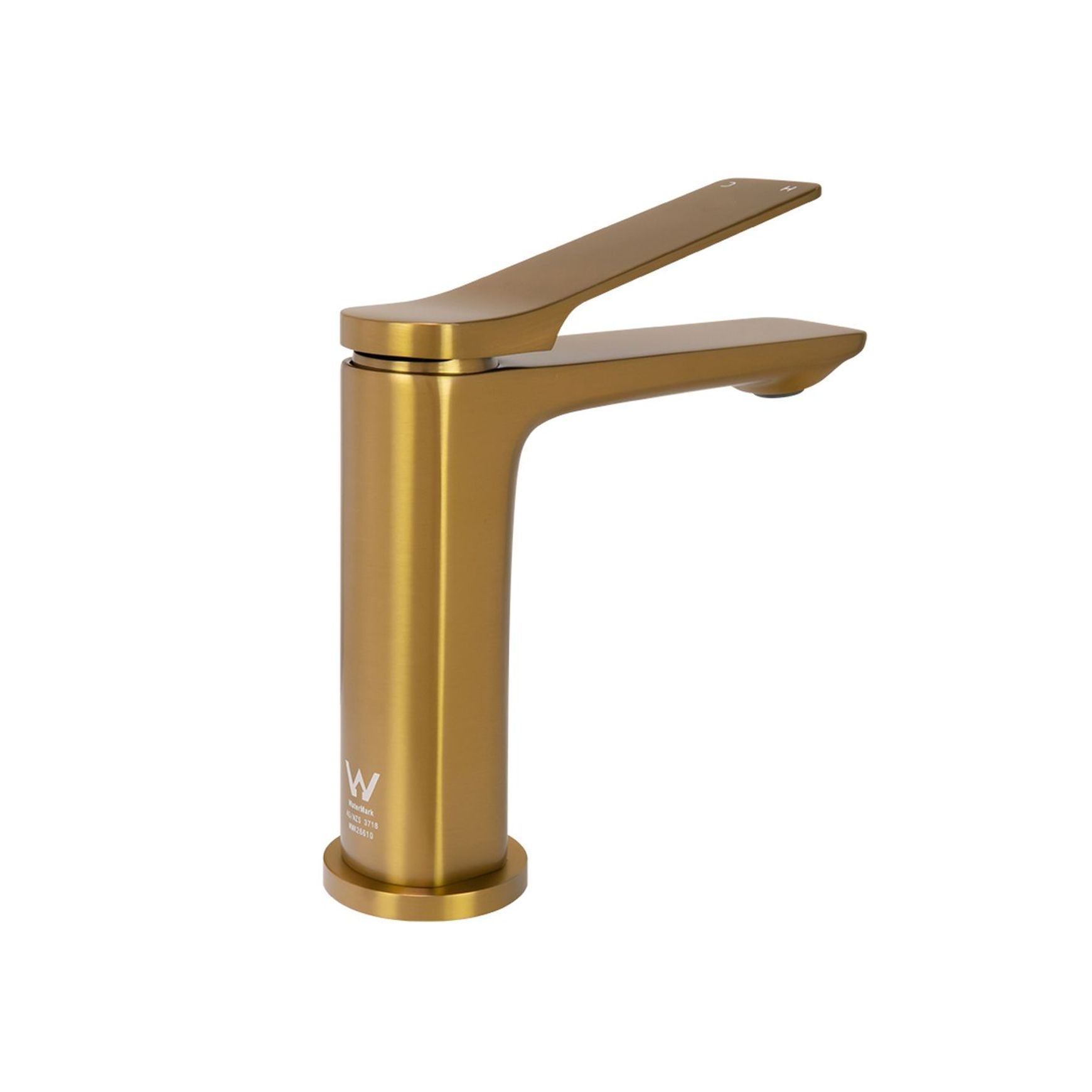 Rushy Basin Mixer Brushed Brass