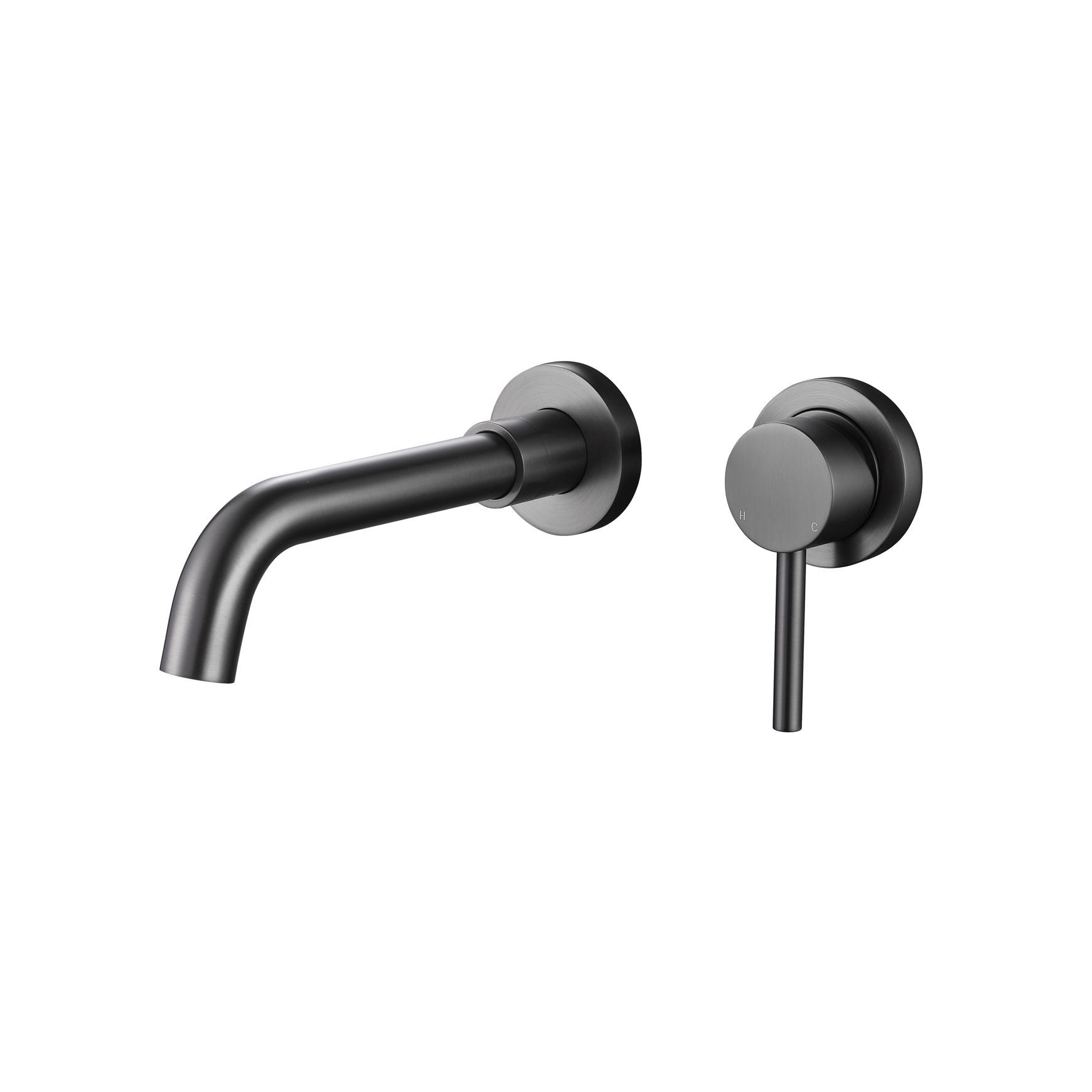 Evoke Wall Mounted Basin Mixer and Spout