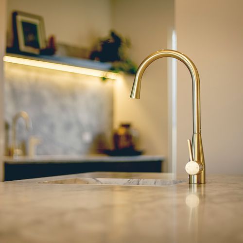 Memo Sia Sensor Gooseneck Sink Mixer Tap