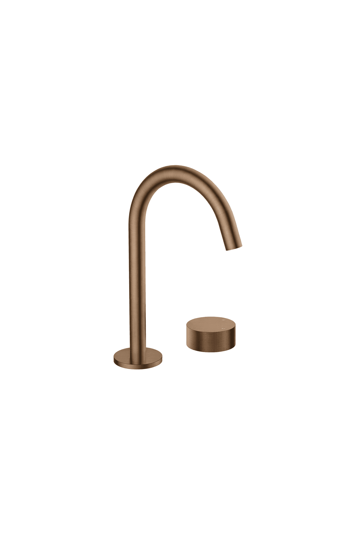 Lente 2 Tap Hole Progressive Deck Mounted Basin Mixer
