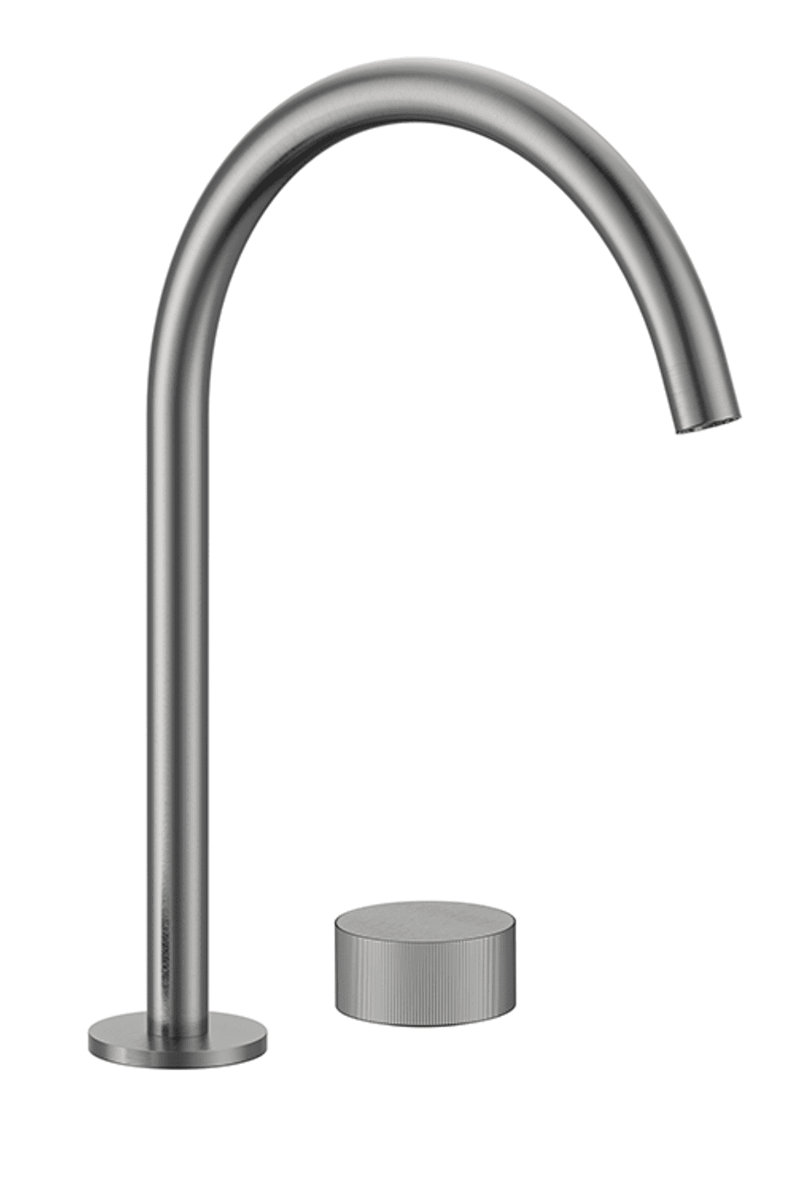 Lente Progressive High Spout Deck Mounted Basin Mixer