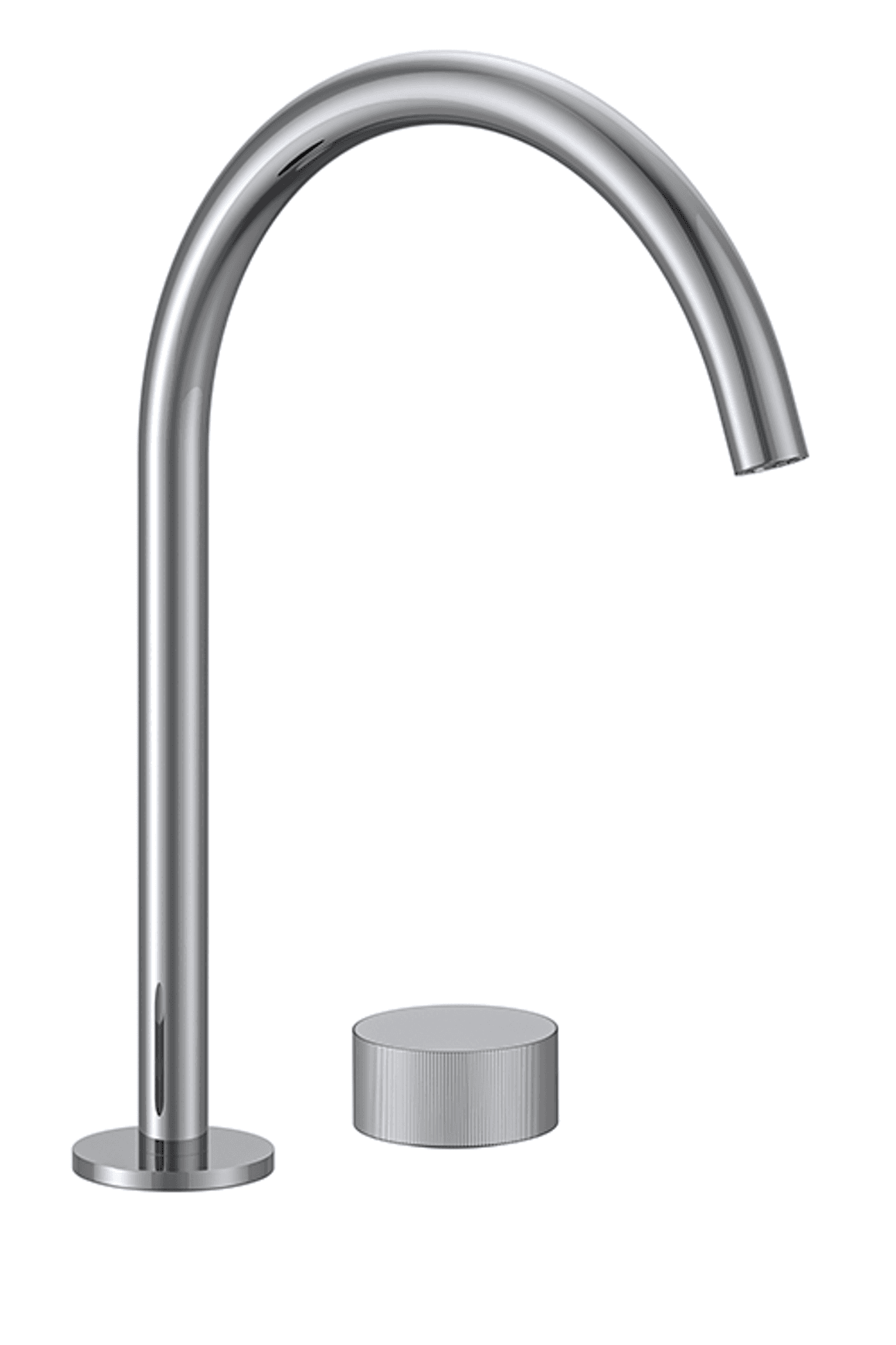 Lente Progressive High Spout Deck Mounted Basin Mixer