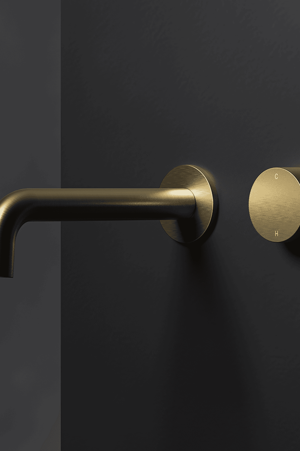 Lente 2 Tap Hole Progressive Wall Mounted Mixer