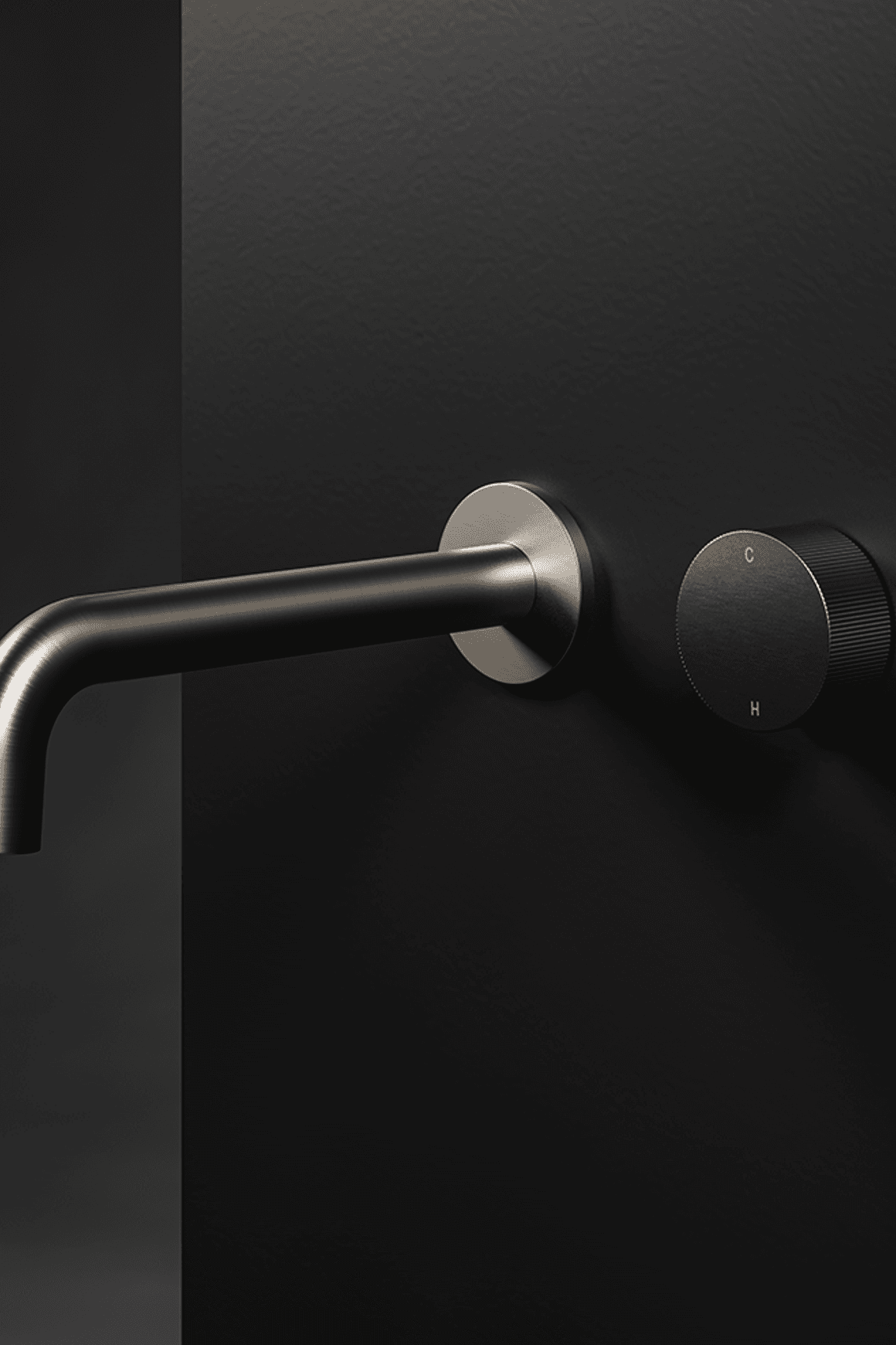 Lente 2 Tap Hole Progressive Wall Mounted Mixer