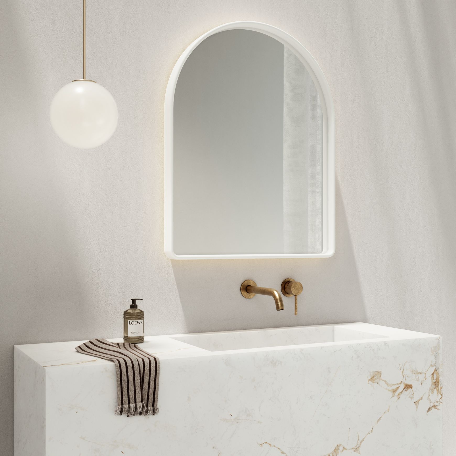 Elysian Minimal Mixer & Spout Set