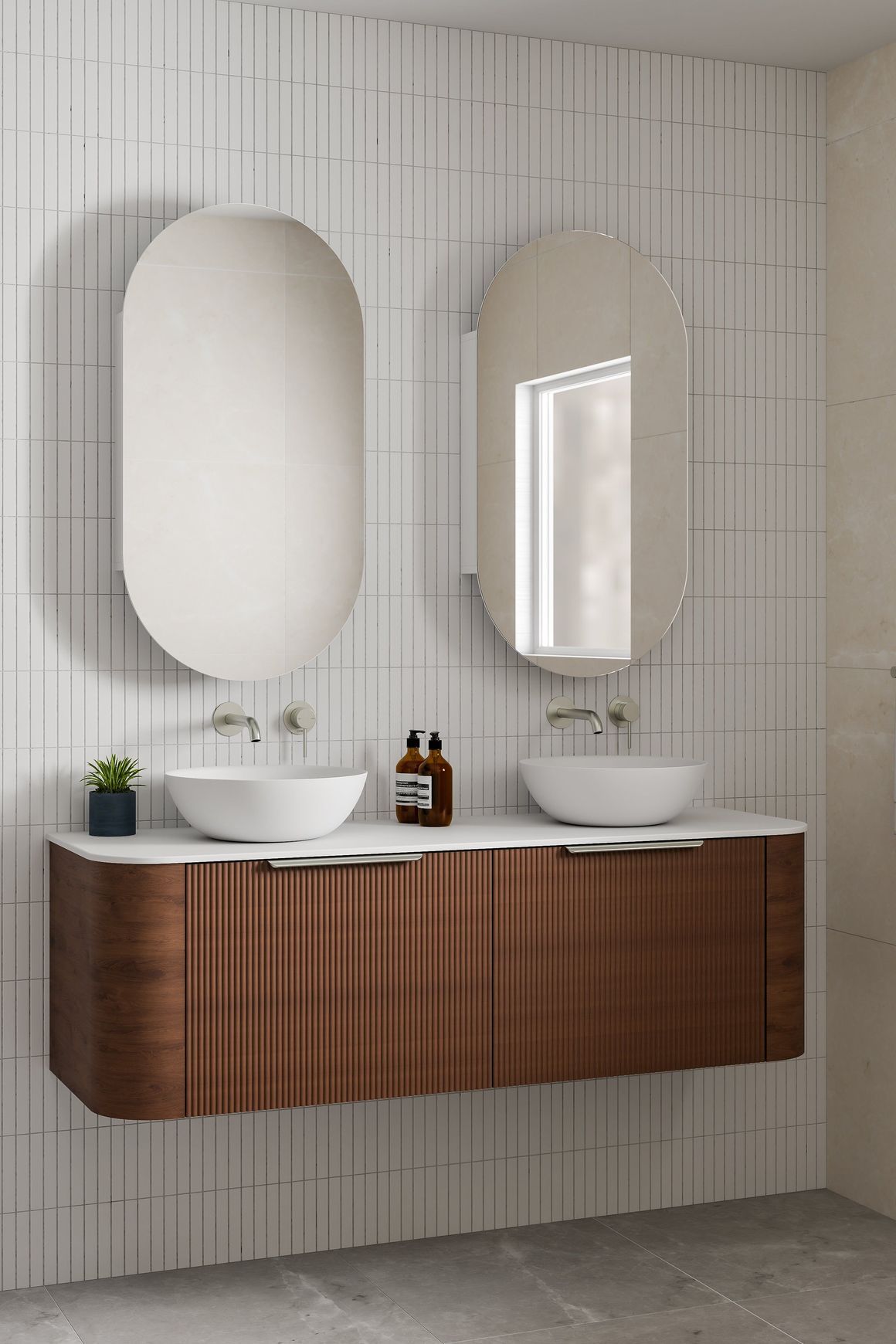 Nature Wall Basin Mixer - 7 Colours