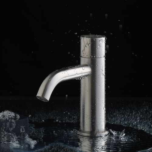 Zen SS316L Basin Mixer Handless | Brushed Nickel