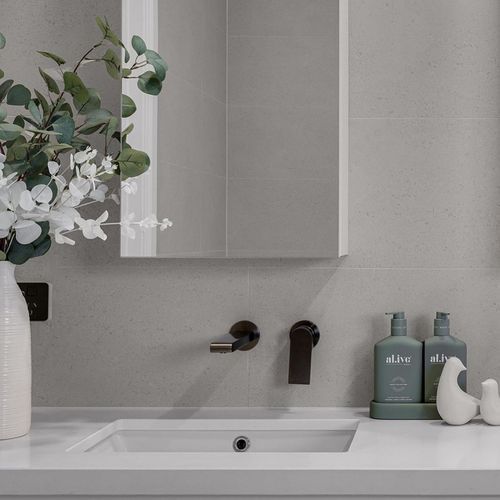 Bianca Mixer Separate Back Plate 187mm | Gun Metal