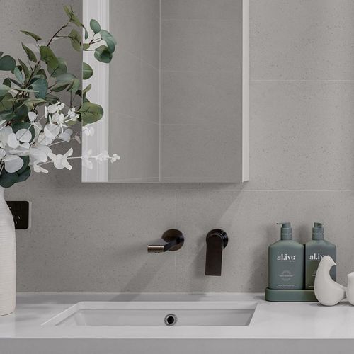 Bianca Basin/Bath Mixer Back Plate 230mm | Gun Metal