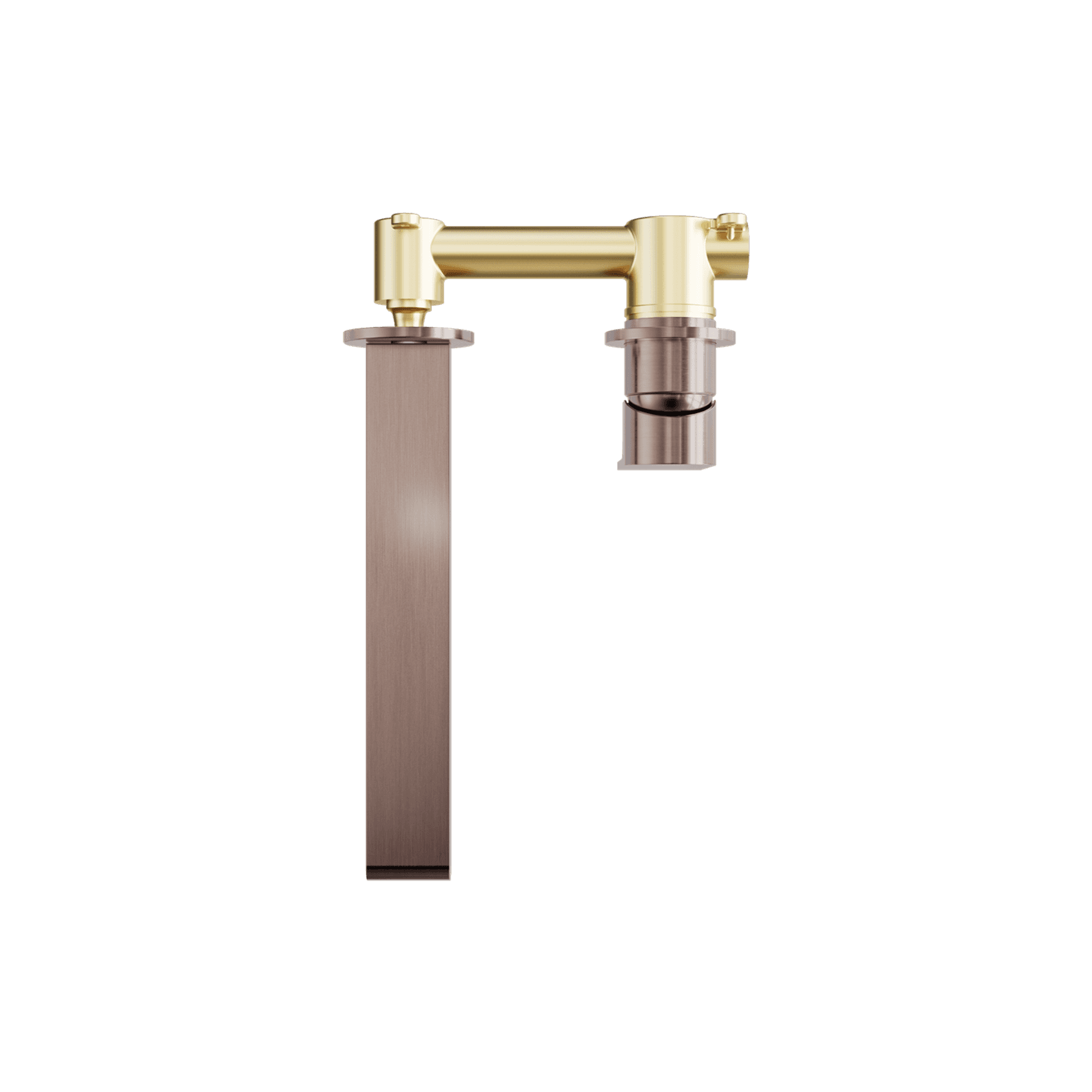 Bianca Basin/Bath Mixer Back Plate 230mm | Brushed Bronze