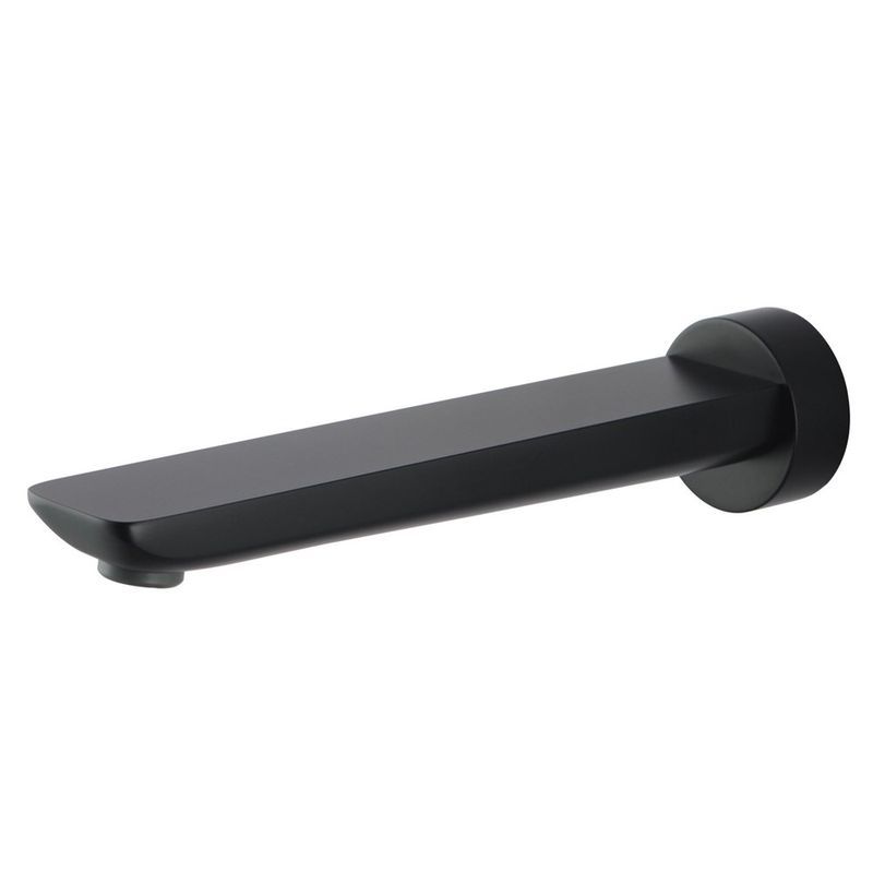 Rushy Wall Spout Matte Black