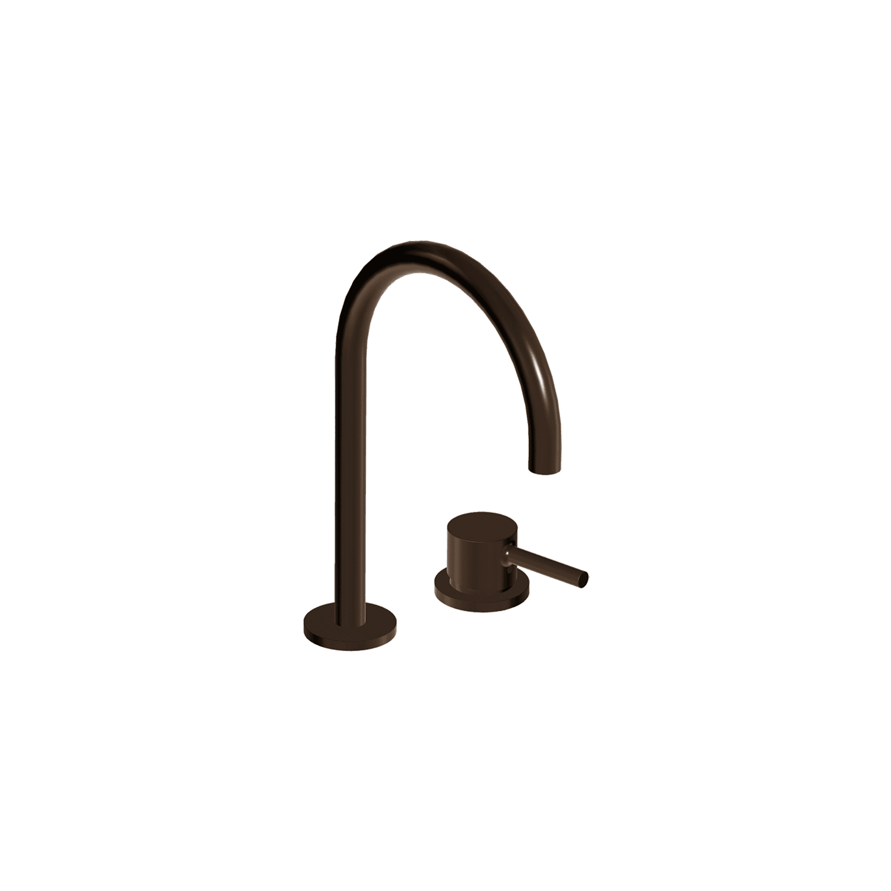 Pan S 2 Tap Hole Extended Height Goose Neck Basin Mixer