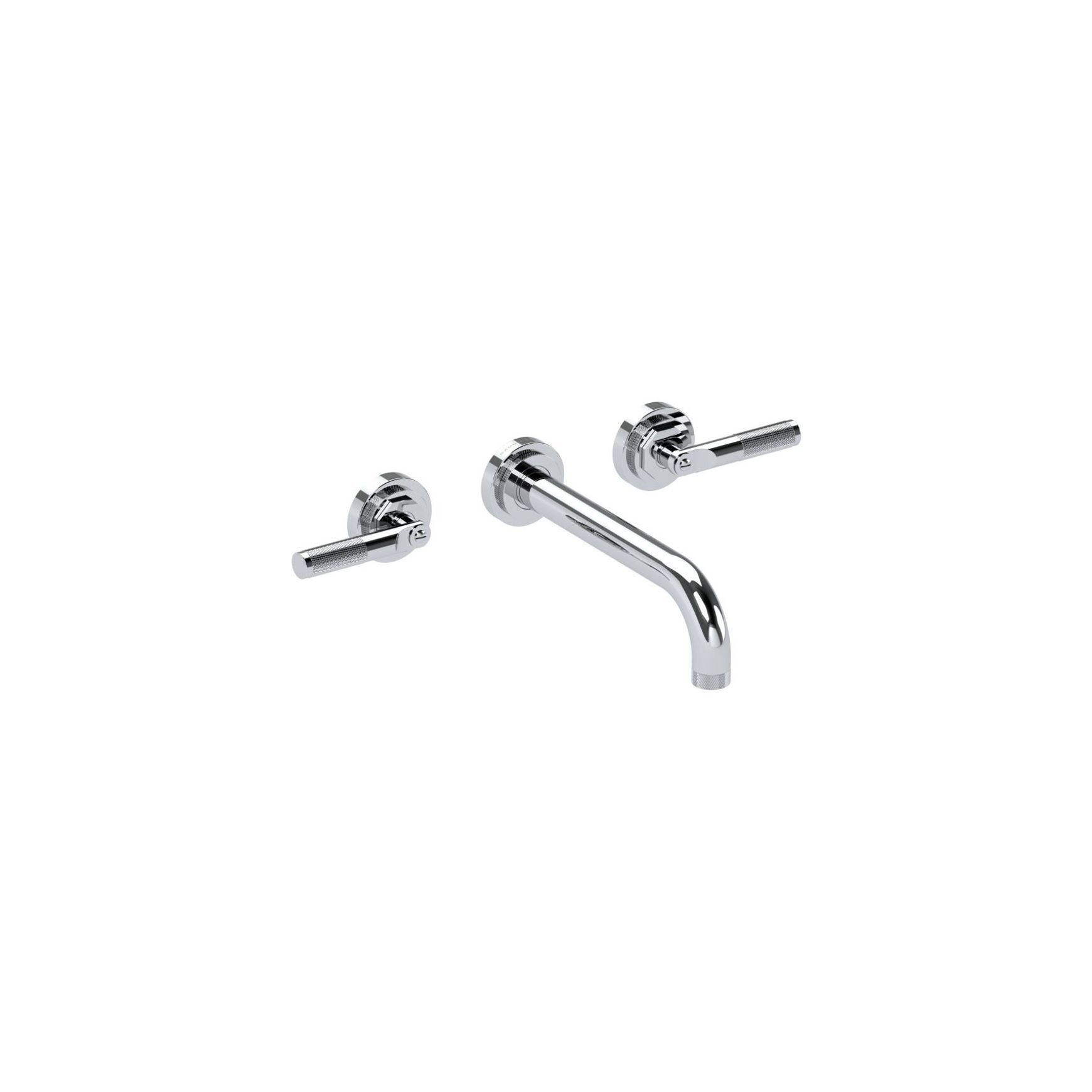 Industrial Wall Mounted Basin Tap with Levers