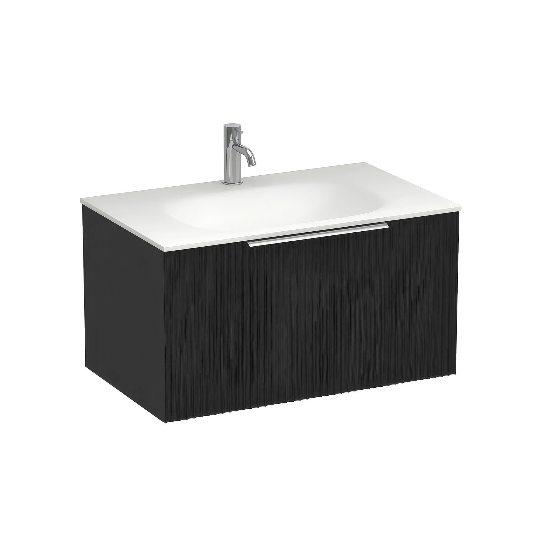 Forma Spio 750 Drawer Wall Vanity Lana Grey