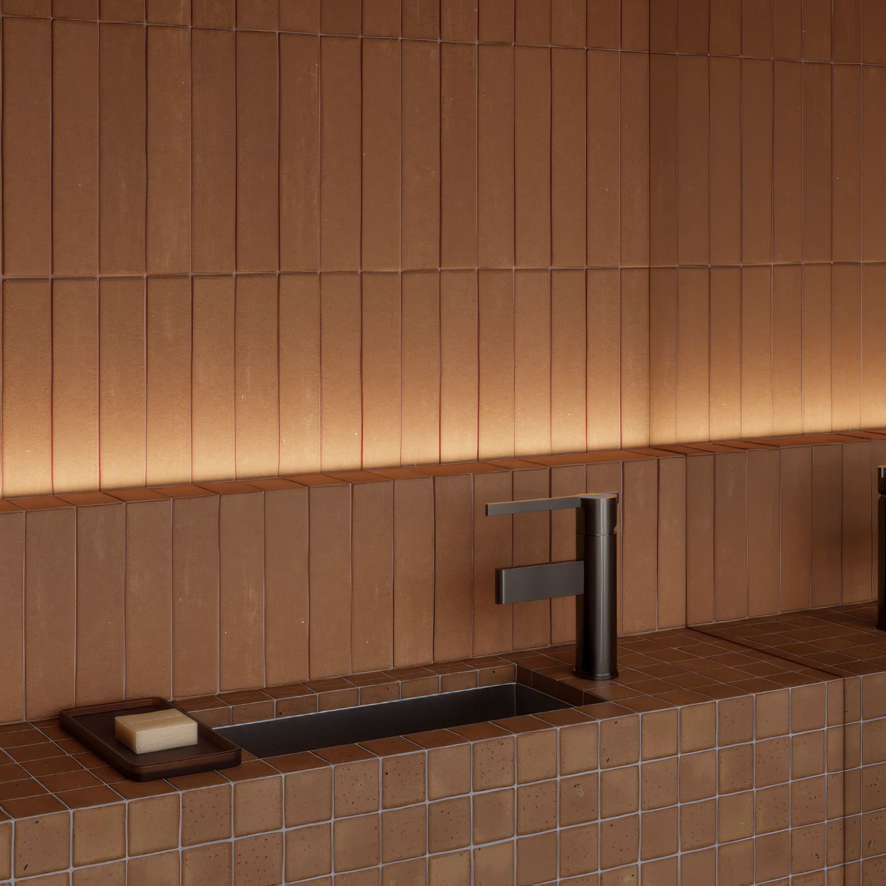 Aliro Accessible Basin Mixer - Brushed Gunmetal