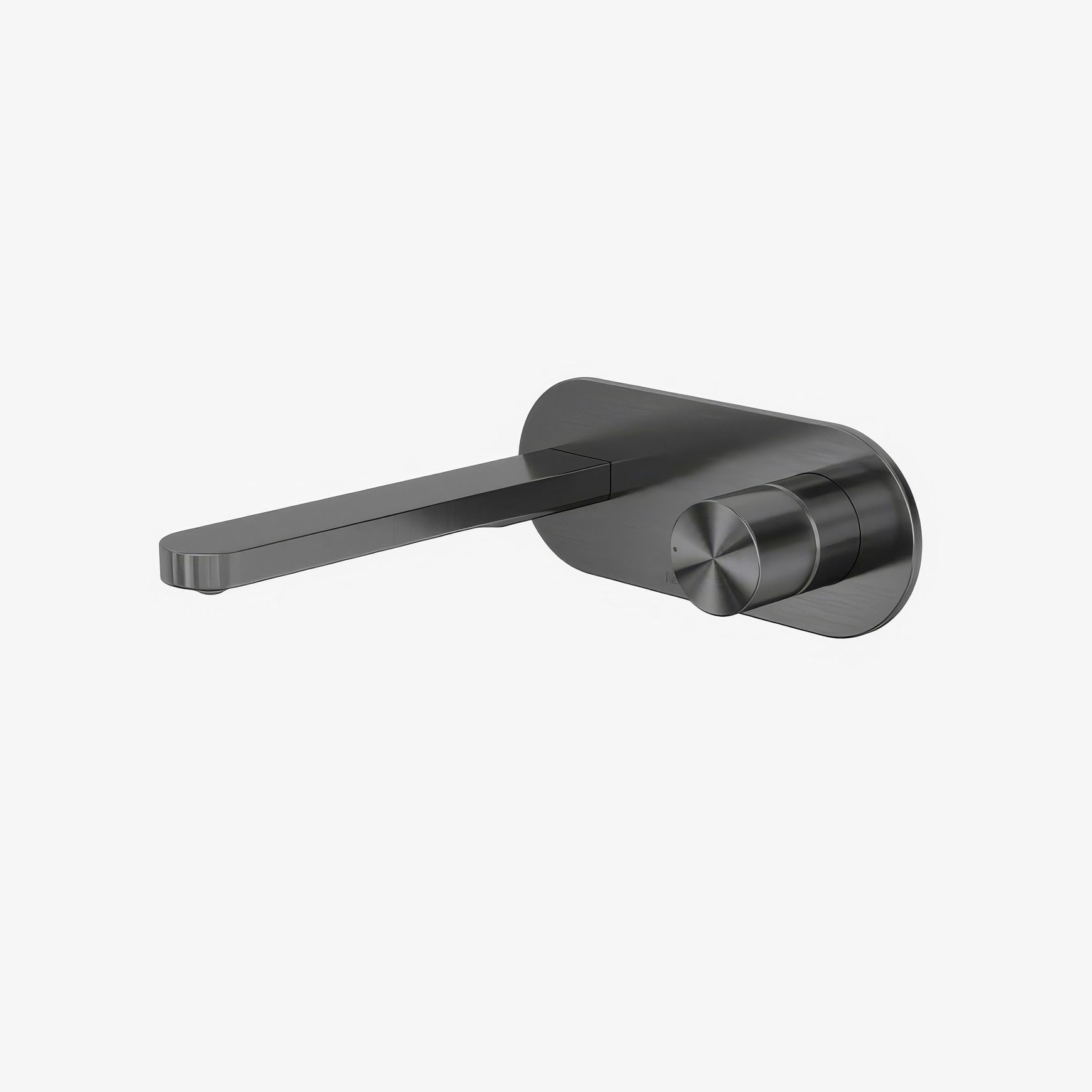 Pure SS316L Progressive Wall Basin/Bath Mixer Graphite