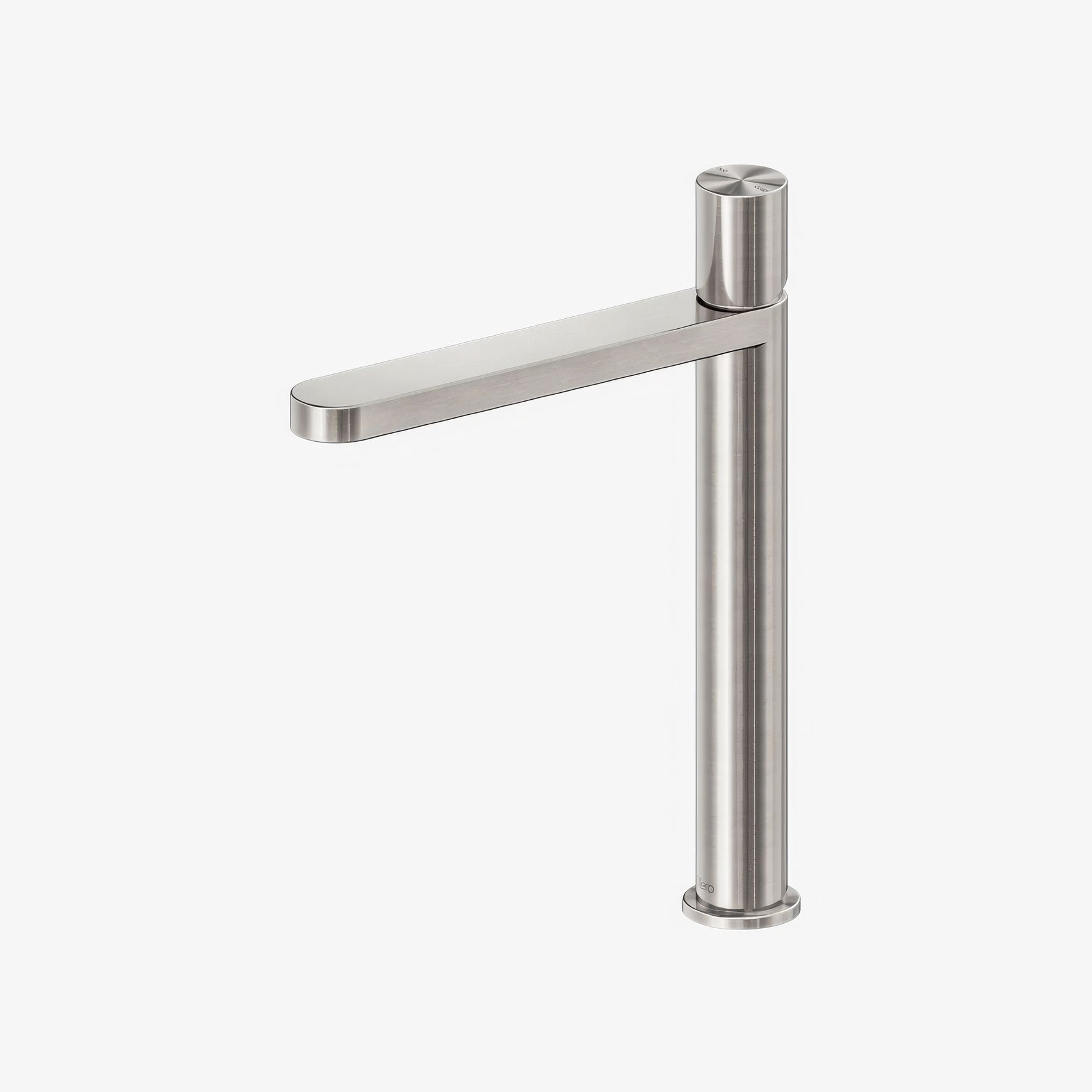 Pure SS316L Tall Basin Mixer Brushed Nickel