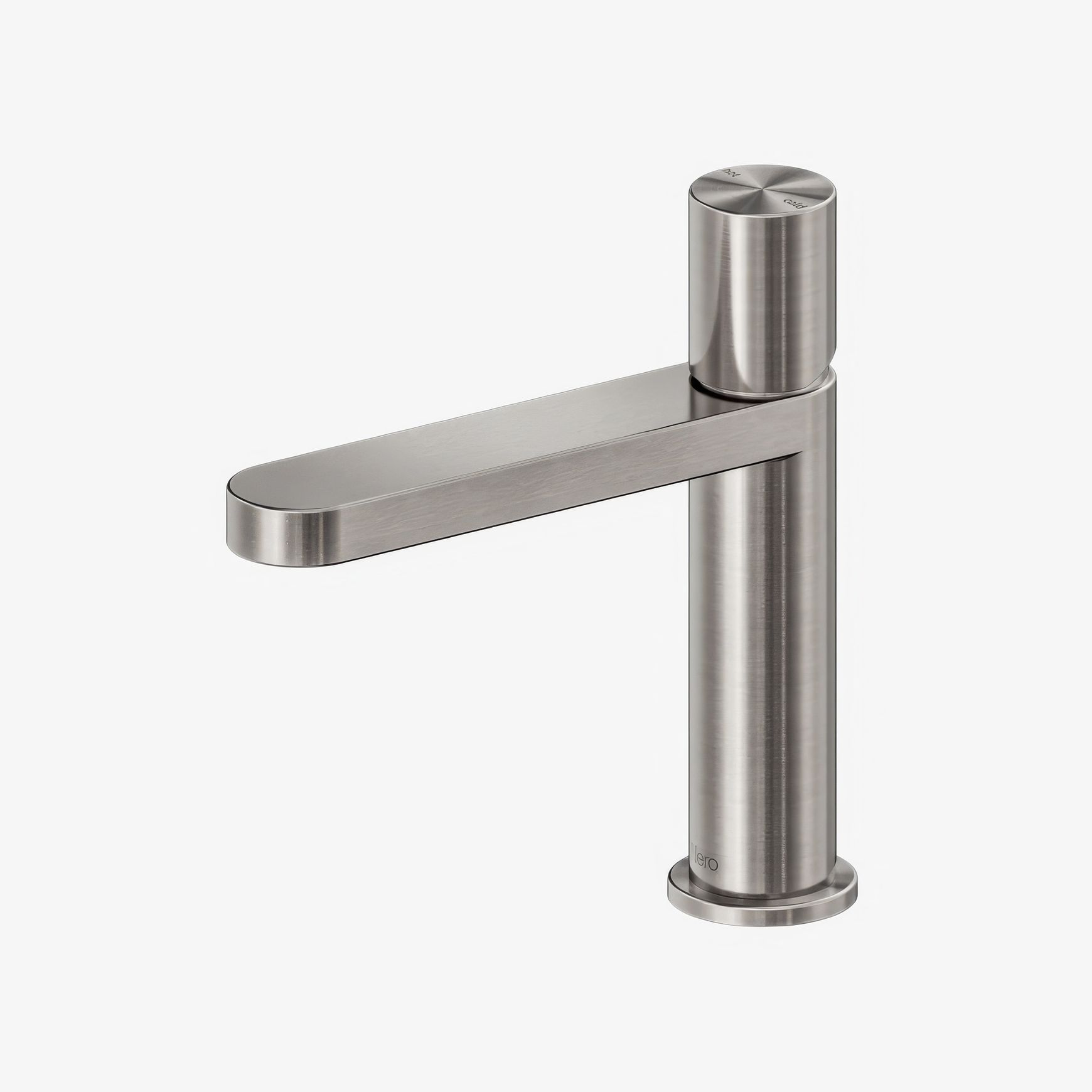 Pure SS316L Basin Mixer Brushed Nickel