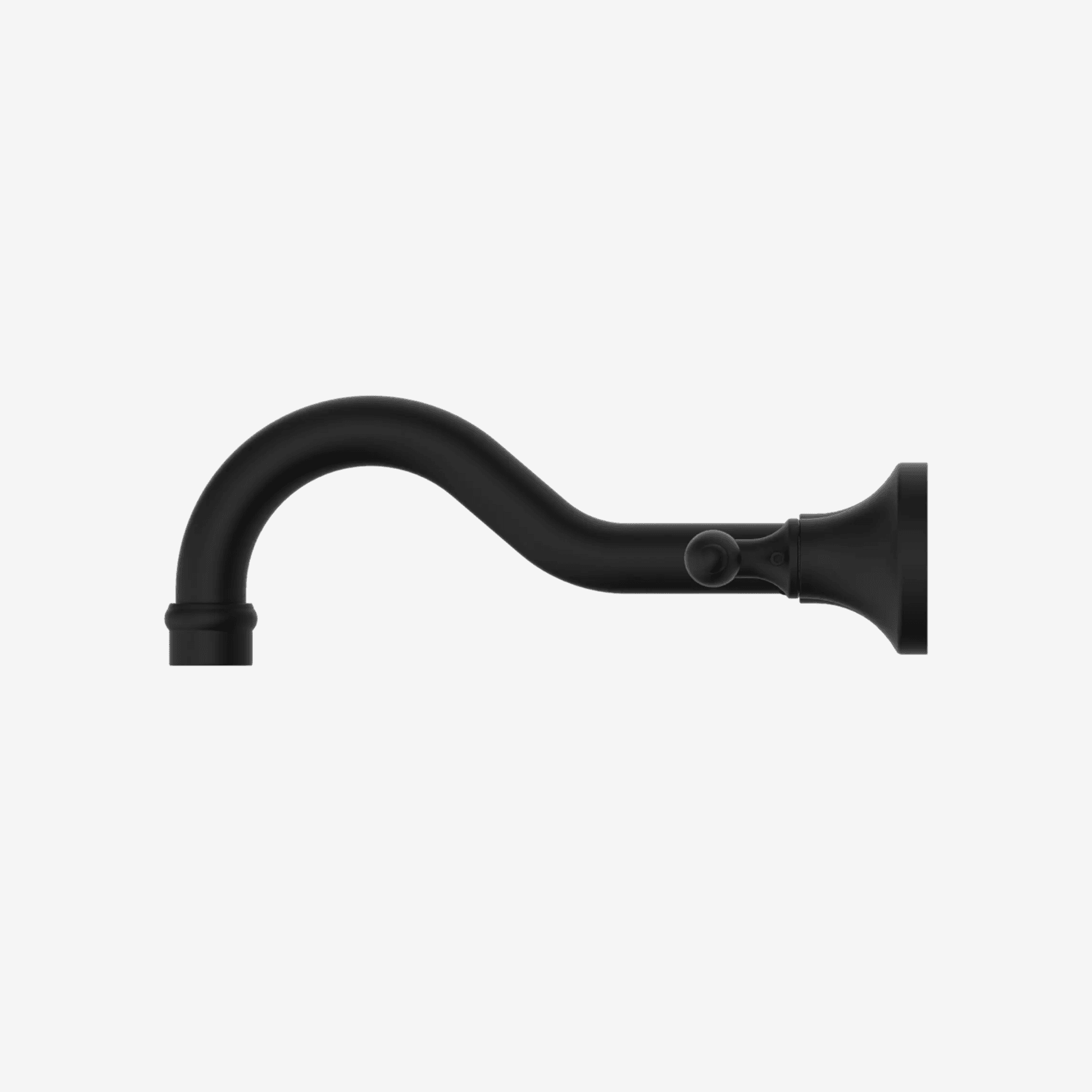 York Basin Set With Metal Lever Matte Black