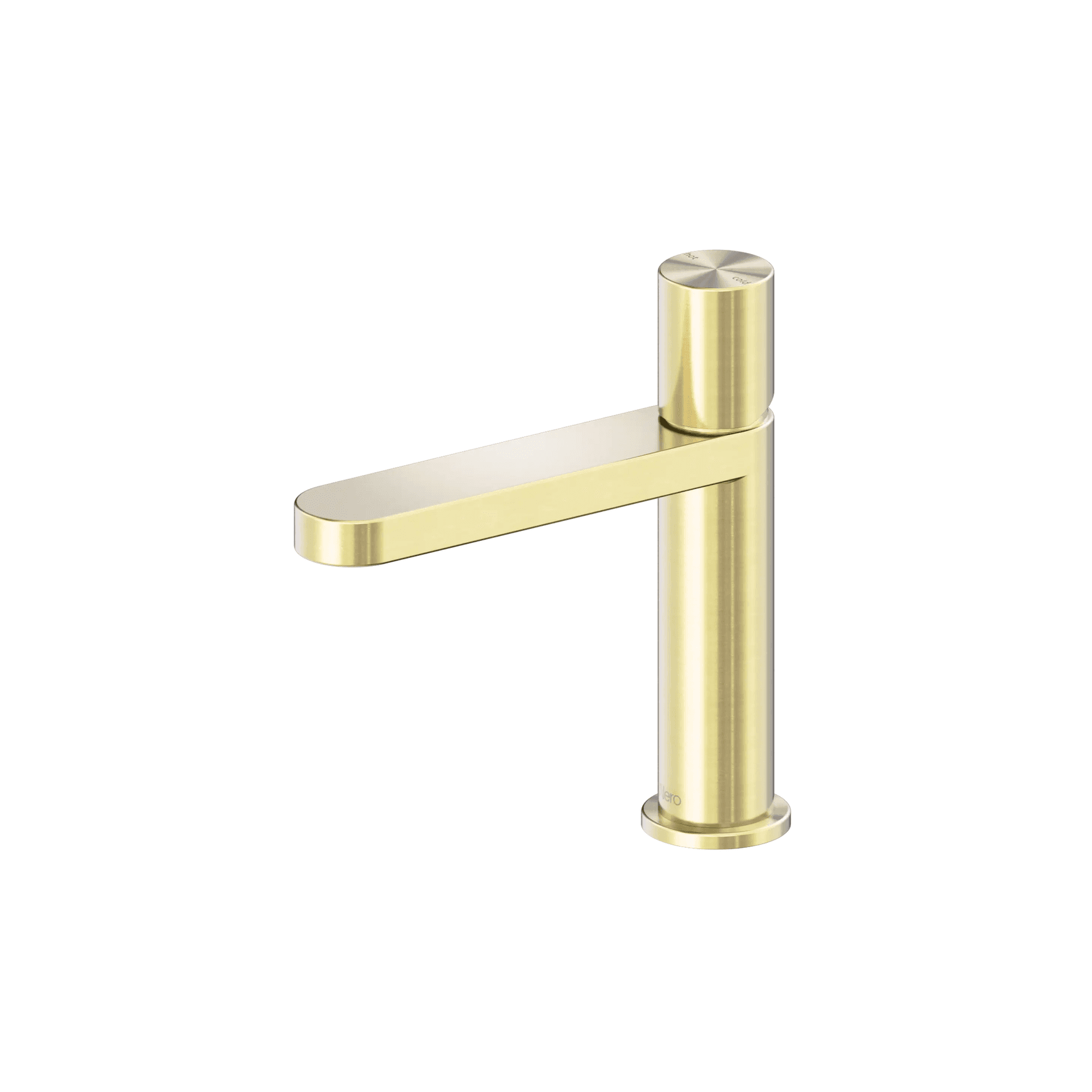 Pure SS316L Basin Mixer Brushed Gold
