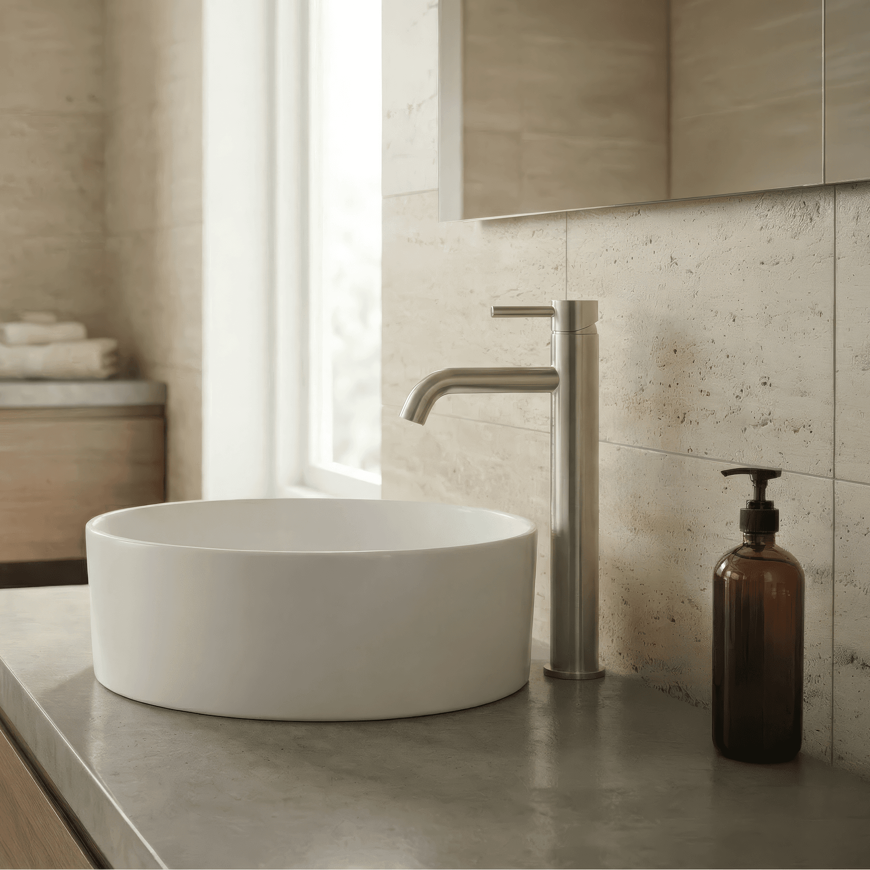 Storm High Rise Basin Mixer