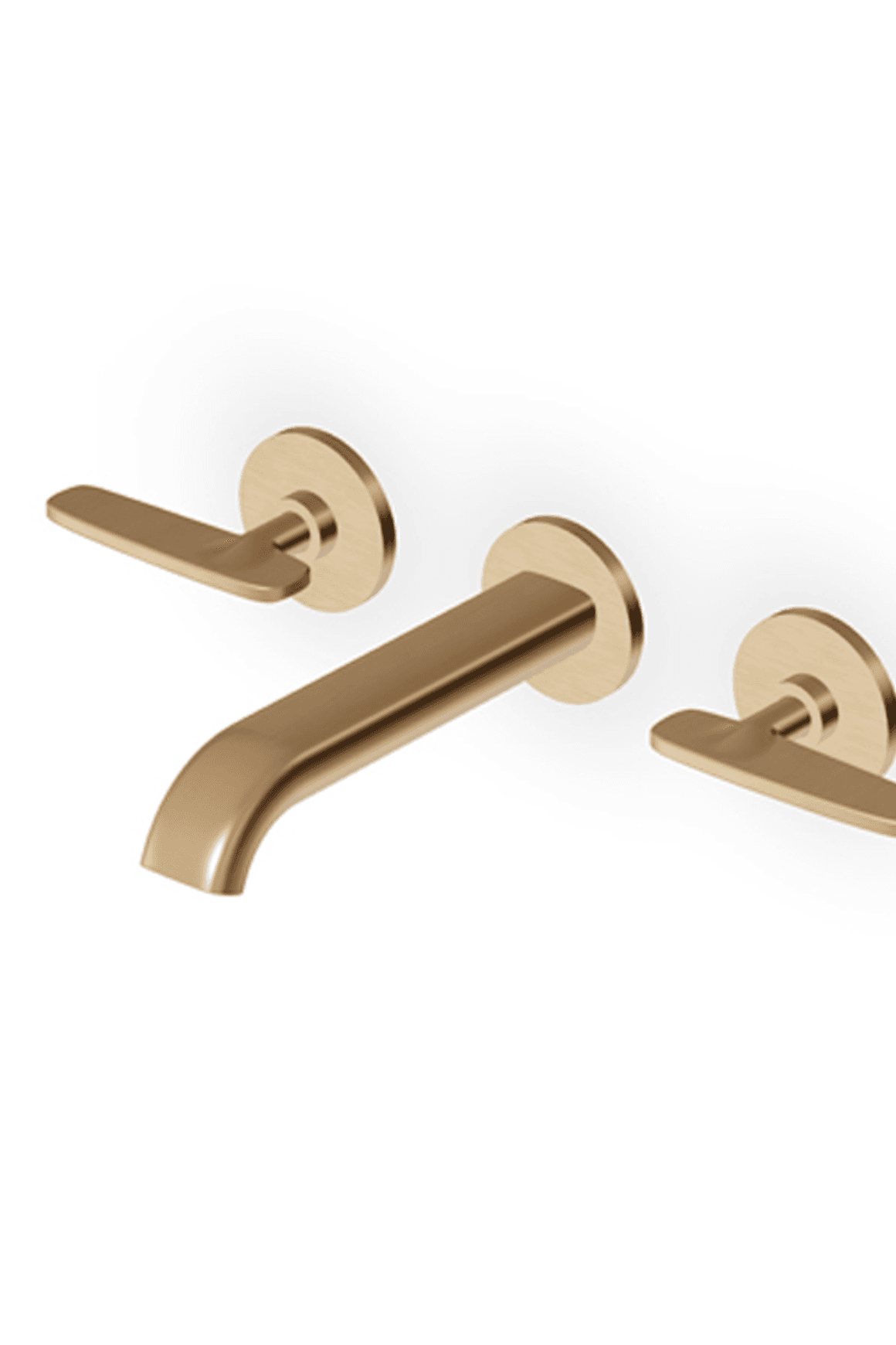 Veloce 3th Wall Mounted Basin Mixer 175mm
