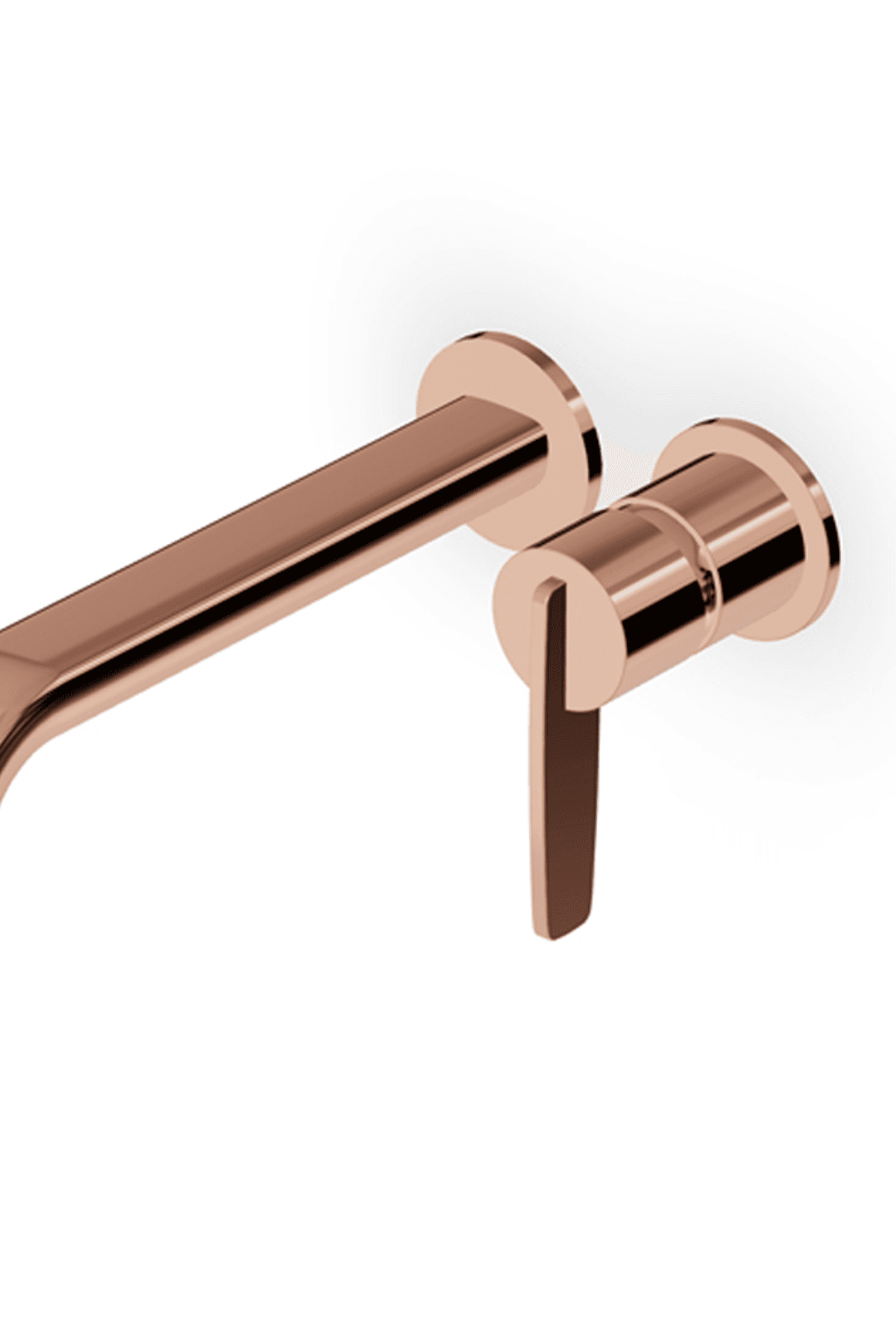 Veloce Wall Mounted Basin Mixer 225mm