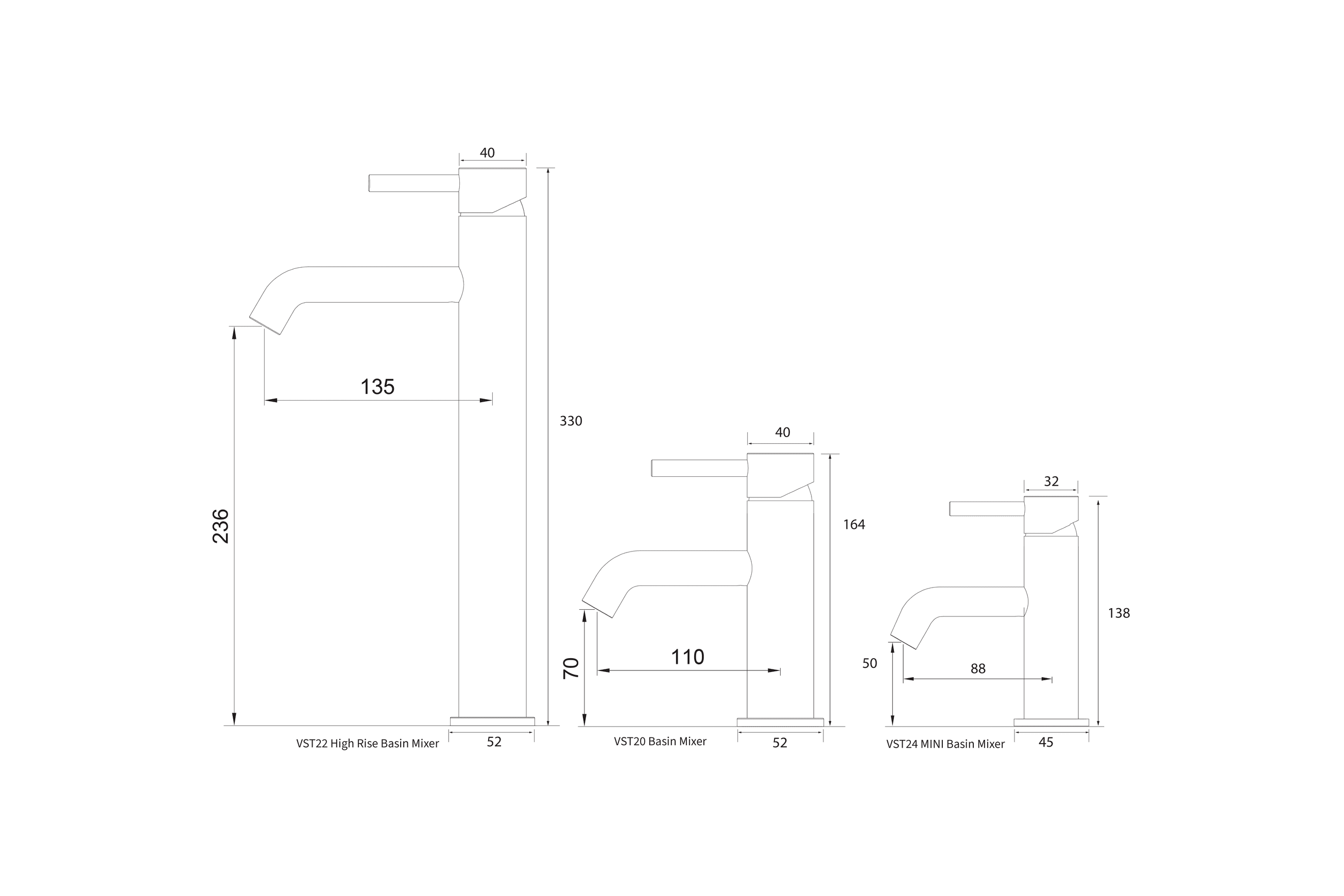 Storm Mini Basin Mixer