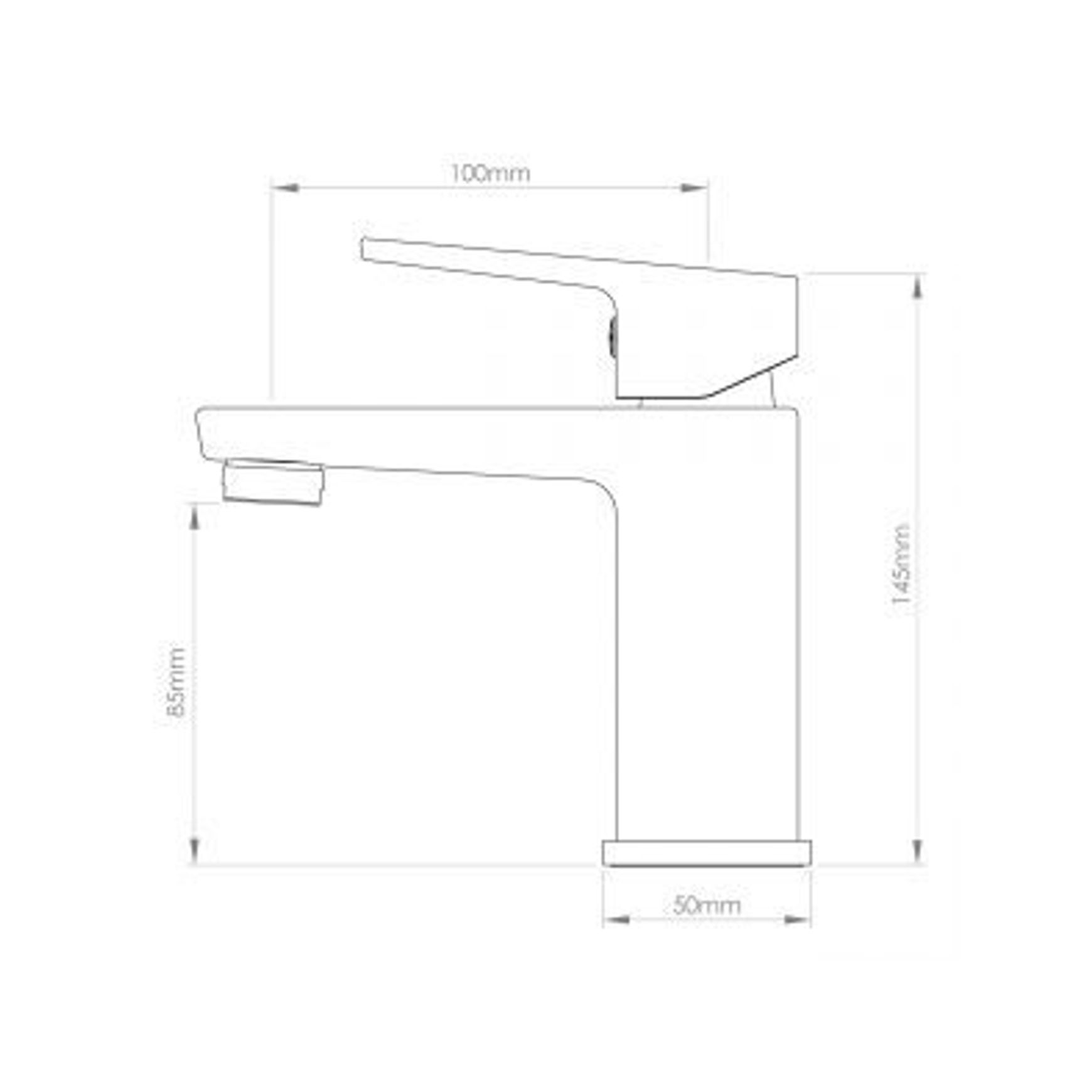 Soul Basin Mixer dimensions